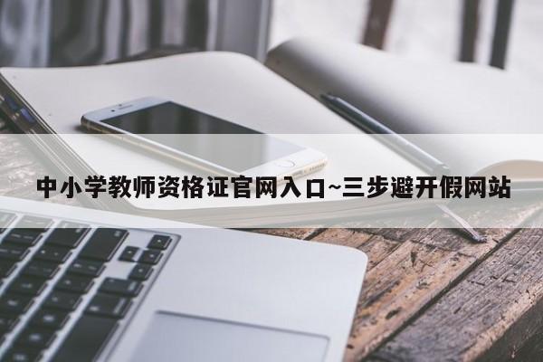 中小学教师资格证官网入口~三步避开假网站