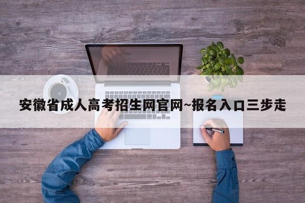 安徽省成人高考招生网官网~报名入口三步走